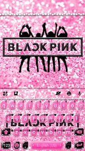 Glitter BlackPink Theme screenshot 0