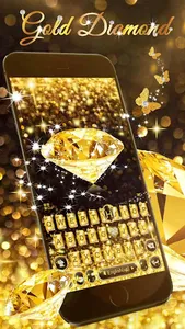 Gold Diamond Theme screenshot 1