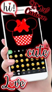 Love Cartoon Doodle Theme screenshot 2