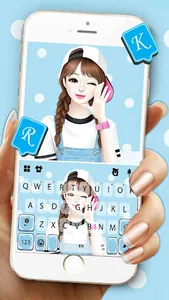 Lovely Sweet Girl Wallpapers K screenshot 0