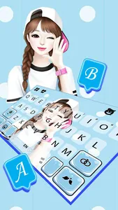 Lovely Sweet Girl Wallpapers K screenshot 1
