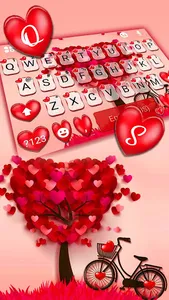 Lovely 3D Heart Theme screenshot 1