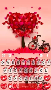 Lovely 3D Heart Theme screenshot 4