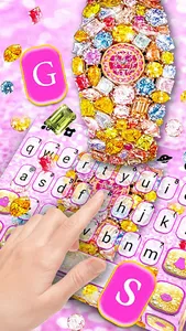 Luxury Girly Watch Keyboard Th screenshot 1