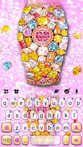 Luxury Girly Watch Keyboard Th screenshot 4