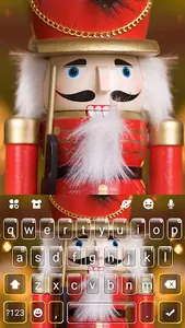 Nutcracker Doll Keyboard Theme screenshot 4
