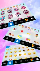 Rainbow Cute Unicorn Keyboard  screenshot 1