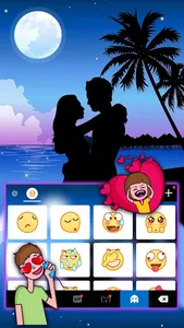 Romantic Beach Love Keyboard B screenshot 2