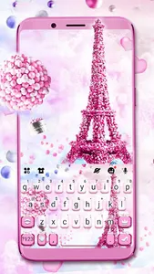 Romantic Paris Tower Theme screenshot 0