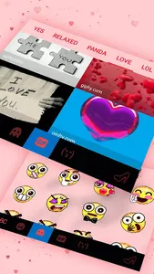 Hands Love Keyboard Theme screenshot 3