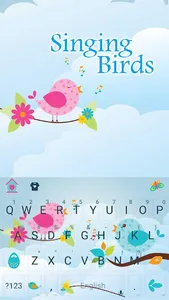 Singing Birds Keyboard screenshot 1