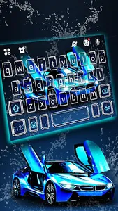 Speedy Sports Car Keyboard The screenshot 0