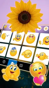 Sunflower Keyboard Theme screenshot 3