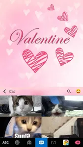 Valentine Kika Keyboard screenshot 4