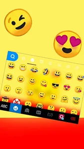 Yellow Bear Keyboard Theme screenshot 2