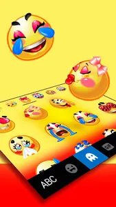 Yellow Bear Keyboard Theme screenshot 3