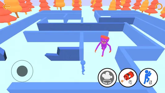 Maze 3D Toon: Run and Escape screenshot 0