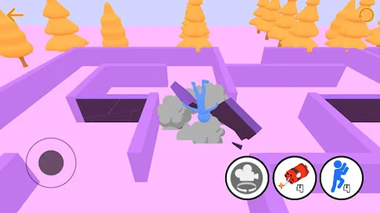 Maze 3D Toon: Run and Escape screenshot 1