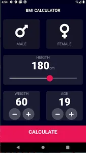 BMI Monitor screenshot 1