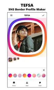 TEFSA: profile picture maker screenshot 0