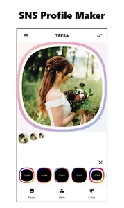 TEFSA: profile picture maker screenshot 1