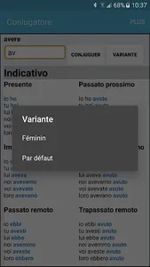 Il Coniugatore screenshot 2