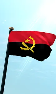 Angola Flag 3D Live Wallpaper screenshot 0