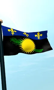 Guadeloupe Flag 3D Wallpaper screenshot 3