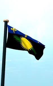 Guadeloupe Flag 3D Wallpaper screenshot 6