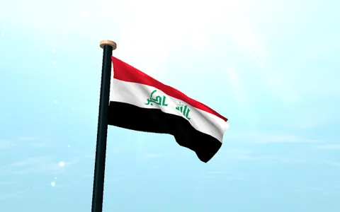 Iraq Flag 3D Free Wallpaper screenshot 11