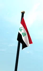 Iraq Flag 3D Free Wallpaper screenshot 2