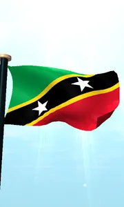 Saint Kitts and Nevis Flag 3D screenshot 4
