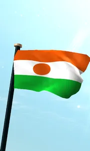 Niger Flag 3D Free Wallpaper screenshot 0