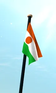 Niger Flag 3D Free Wallpaper screenshot 2
