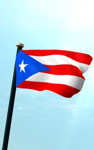 Puerto Rico Flag 3D Free screenshot 5
