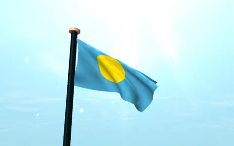 Palau Flag 3D Free Wallpaper screenshot 11