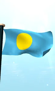 Palau Flag 3D Free Wallpaper screenshot 4