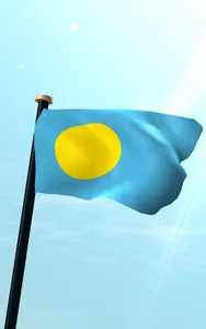 Palau Flag 3D Free Wallpaper screenshot 5
