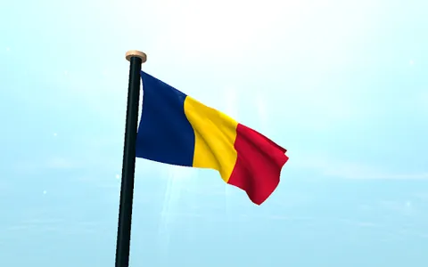 Chad Flag 3D Live Wallpaper screenshot 11