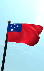 Samoa Flag 3D Free Wallpaper screenshot 5