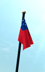 Samoa Flag 3D Free Wallpaper screenshot 7