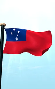 Samoa Flag 3D Free Wallpaper screenshot 9