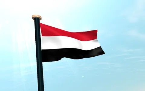 Yemen Flag 3D Live Wallpaper screenshot 13