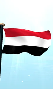 Yemen Flag 3D Live Wallpaper screenshot 4