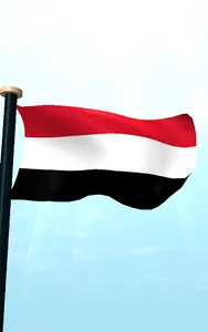 Yemen Flag 3D Live Wallpaper screenshot 9