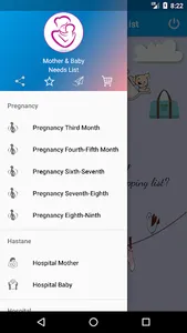 Baby & Mother Needs List screenshot 5
