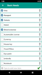 Travel Checklist screenshot 15