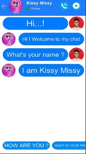 Kissy Missy FNF Fake Call screenshot 0