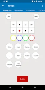 Tevion TV Remote screenshot 5