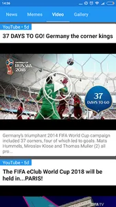 Football Soccer News screenshot 1